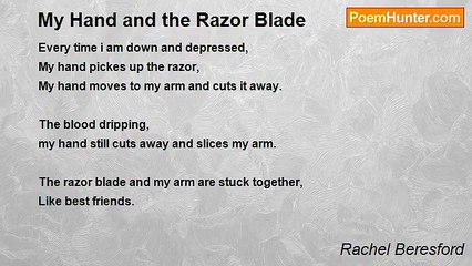 Rachel Beresford - My Hand and the Razor Blade