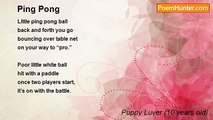 Puppy Luver (10 years old) - Ping Pong