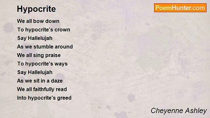 Cheyenne Ashley - Hypocrite