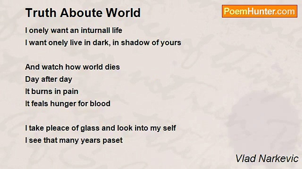 Vlad Narkevic - Truth Aboute World