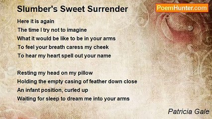 Patricia Gale - Slumber's Sweet Surrender