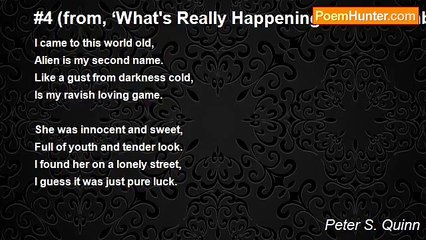 Peter S. Quinn - #4 (from, ‘What's Really Happening – In 54 Numbers’)