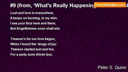 Peter S. Quinn - #9 (from, ‘What's Really Happening – In 54 Numbers’)