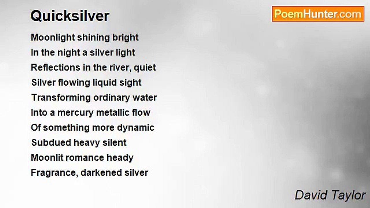 David Taylor - Quicksilver