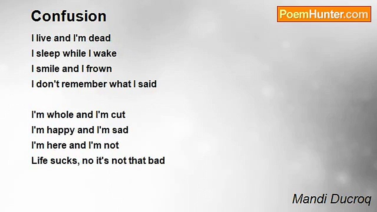 Mandi Ducroq - Confusion
