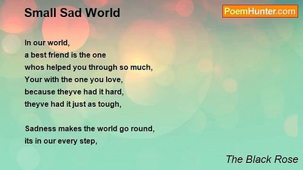The Black Rose - Small Sad World