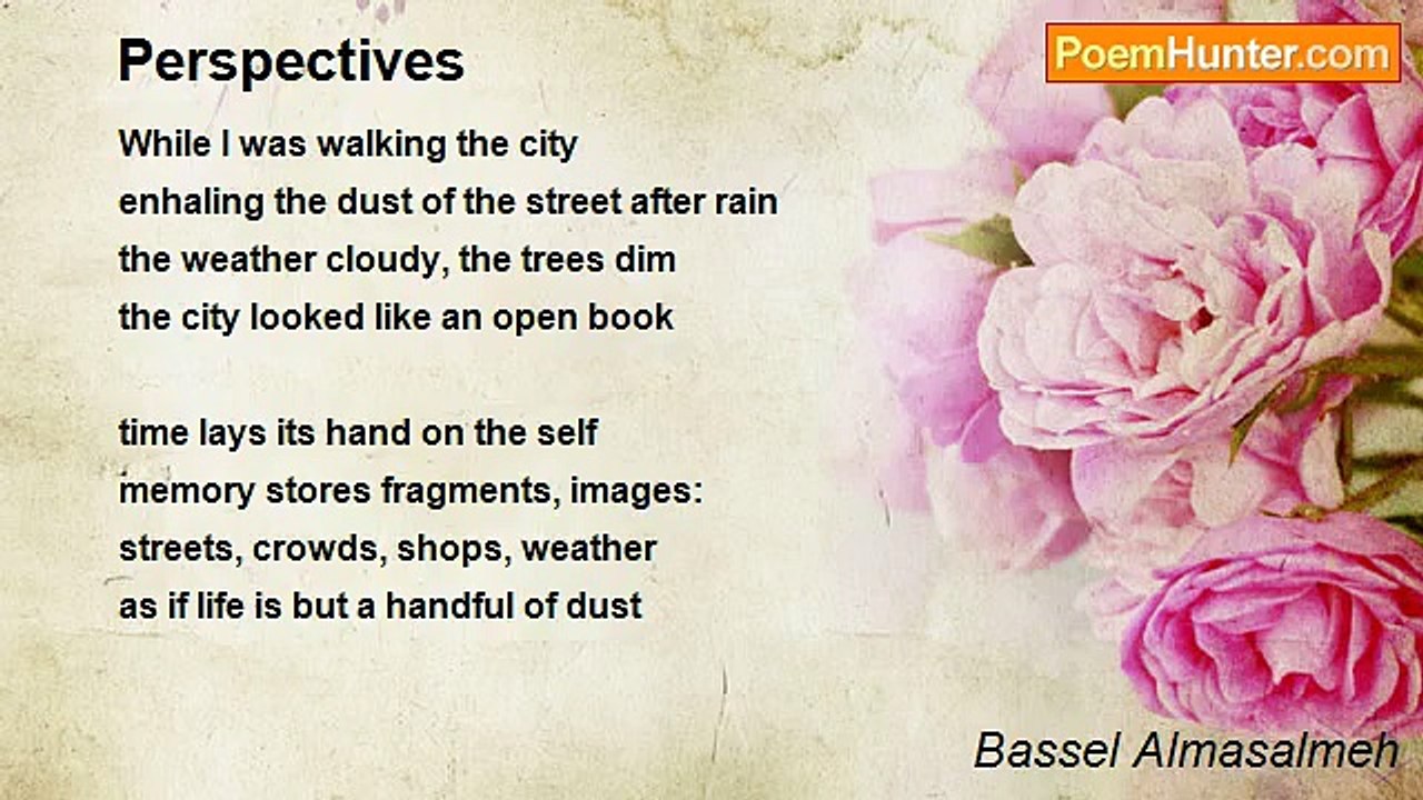 Bassel Almasalmeh - Perspectives