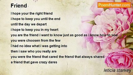 leticia starkey - Friend