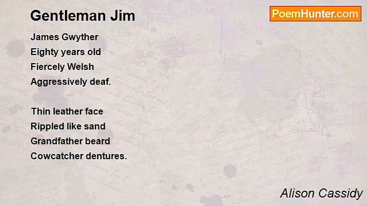 Alison Cassidy - Gentleman Jim