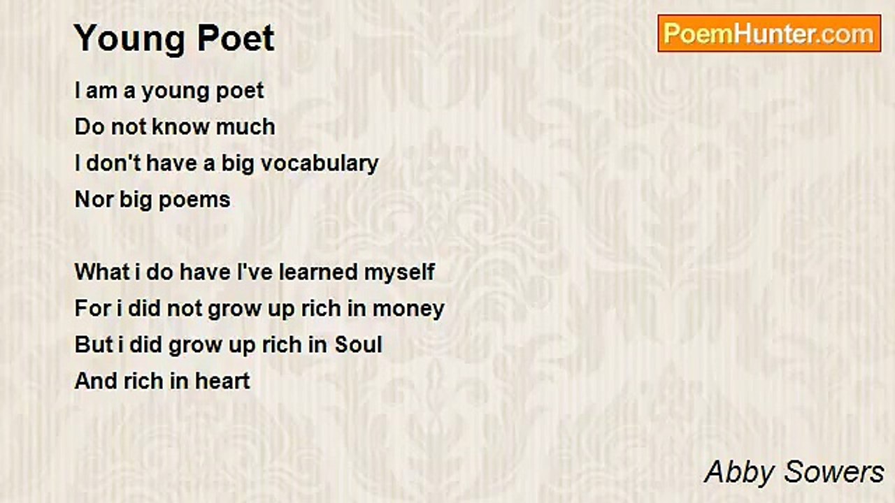 Abby Sowers - Young Poet