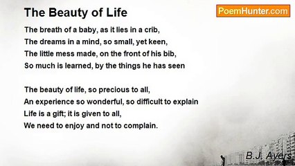 B.J. Ayers - The Beauty of Life