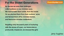 jerry hughes - For the Stolen Generations