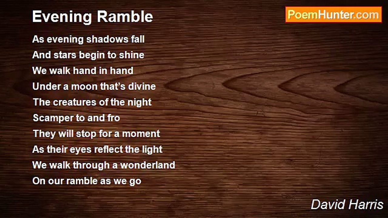 David Harris - Evening Ramble