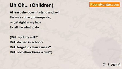 C.J. Heck - Uh Oh... (Children)