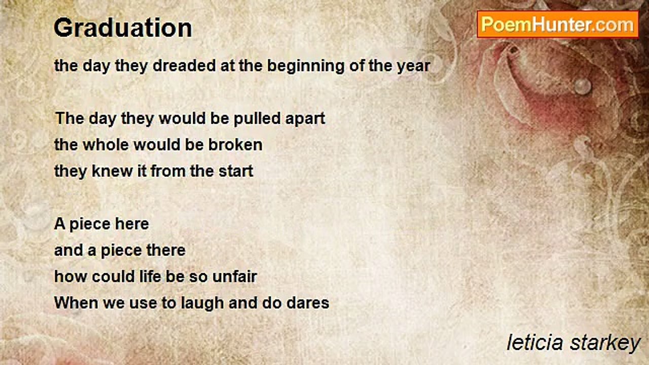 leticia starkey - Graduation