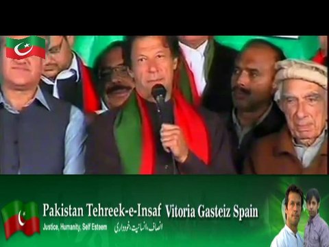 PTI Chairman Imran Khan Speech in Azadi March – 7th November 2014