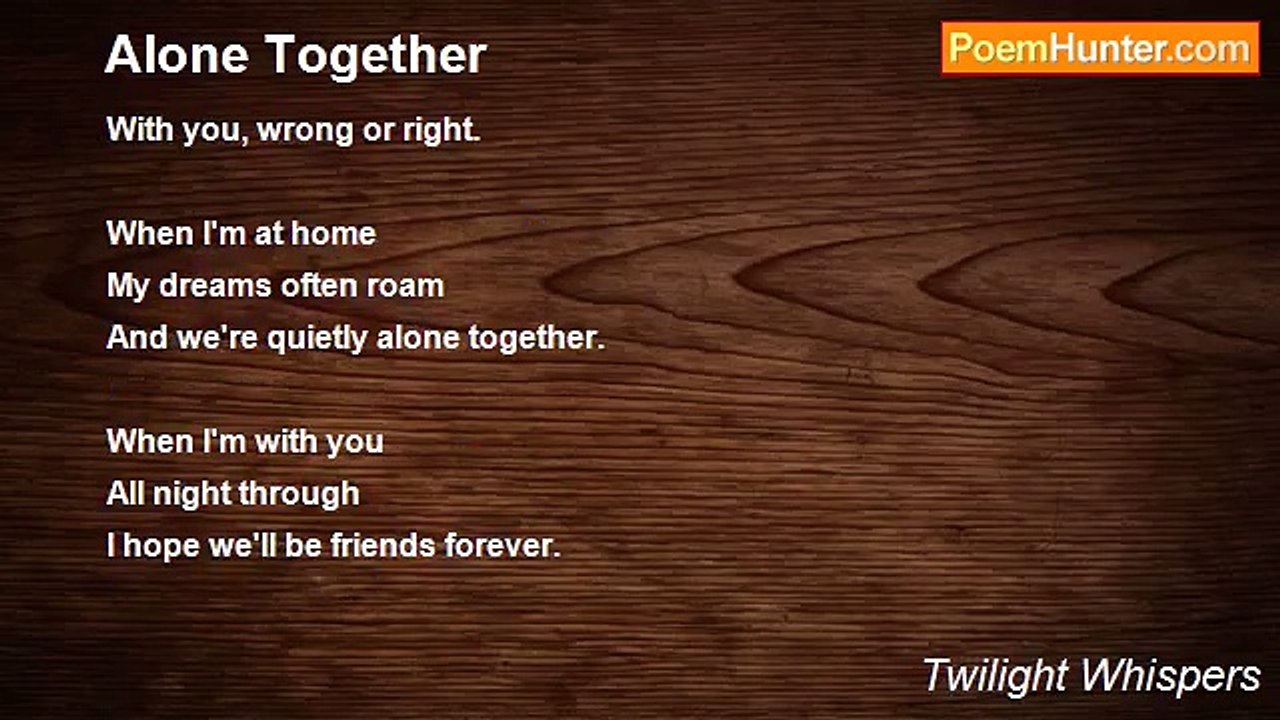 Twilight Whispers - Alone Together