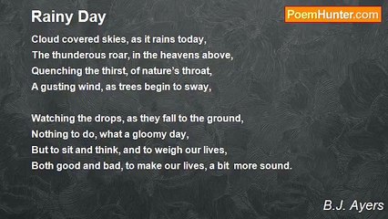 B.J. Ayers - Rainy Day