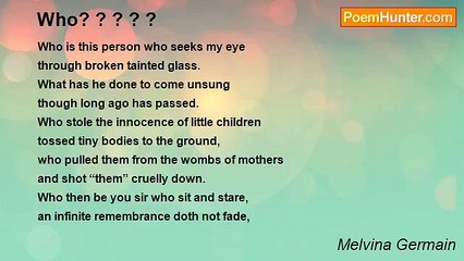 Melvina Germain - Who? ? ? ? ?