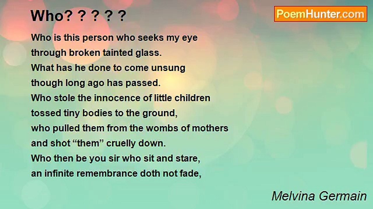 Melvina Germain - Who? ? ? ? ?