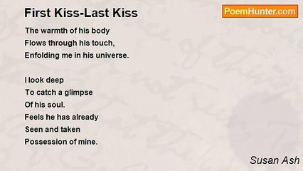 Susan Ash - First Kiss-Last Kiss