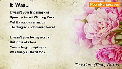 Theodora (Theo) Onken - It  Was...