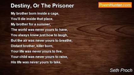 Seth Proch - Destiny, Or The Prisoner