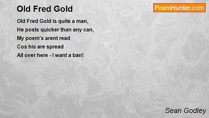 Sean Godley - Old Fred Gold