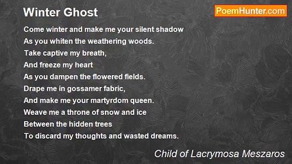 Child of Lacrymosa Meszaros - Winter Ghost