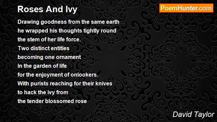 David Taylor - Roses And Ivy