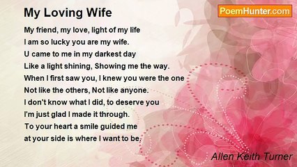 Allen Keith Turner - My Loving Wife
