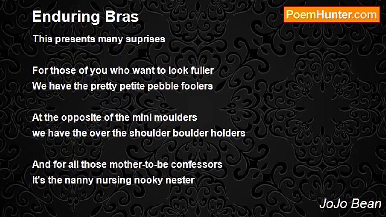JoJo Bean - Enduring Bras