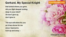 Margaret Alice - Gerhard, My Special Knight