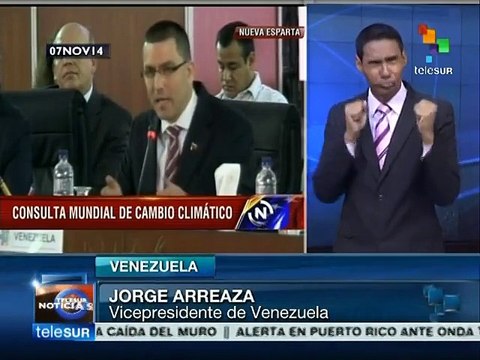 Pide Venezuela a países desarrollados combatir el cambio climático