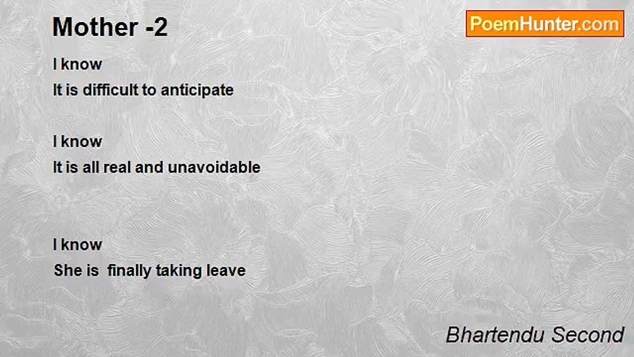 Bhartendu Second - Mother -2