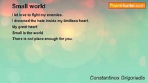 Constantinos Grigoriadis - Small world