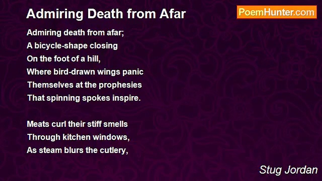 Stug Jordan - Admiring Death from Afar