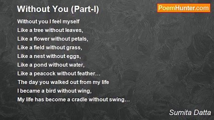 Sumita Datta - Without You (Part-I)