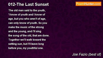 Joe Fazio (best of) - 012-The Last Sunset