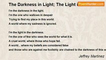 Jeffrey Martinez - The Darkness in Light; The Light in Darkness