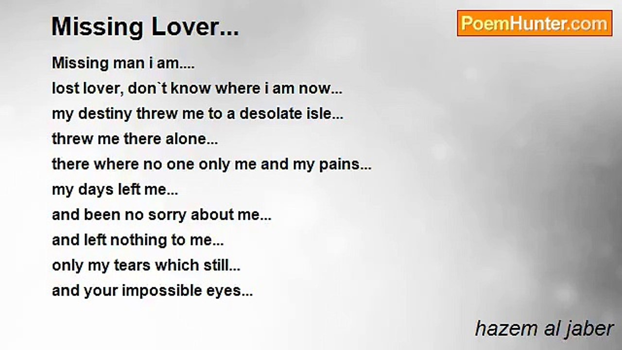 hazem al jaber - Missing Lover...