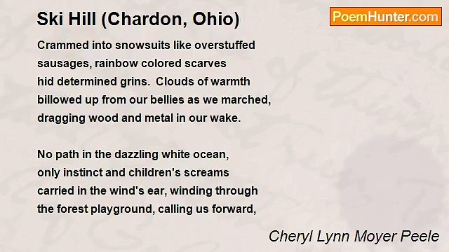Cheryl Lynn Moyer Peele - Ski Hill (Chardon, Ohio)