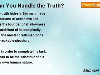 Michael Fischer - Can You Handle the Truth?