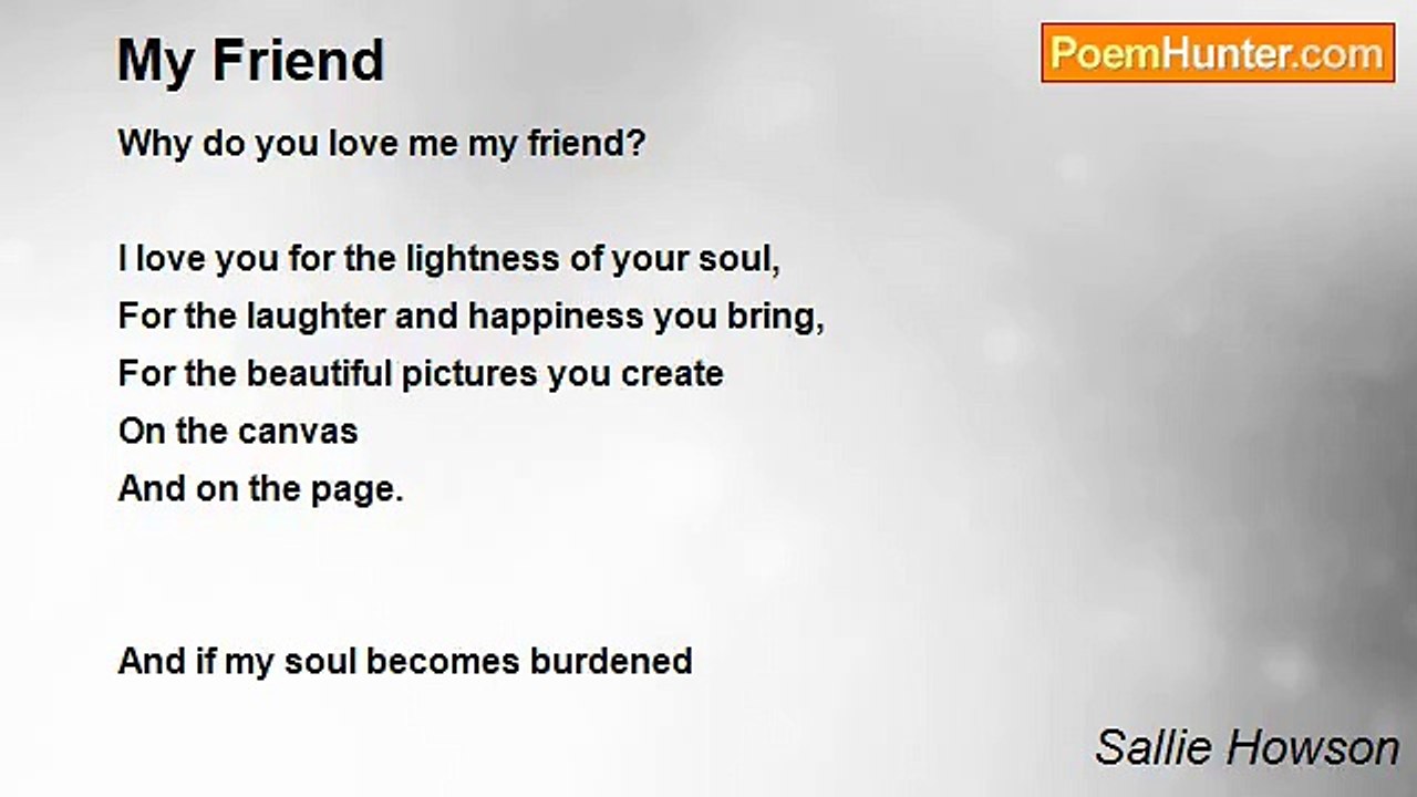 Sallie Howson - My Friend