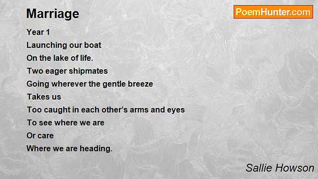 Sallie Howson - Marriage