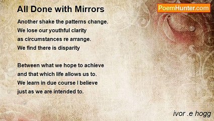 ivor .e hogg - All Done with Mirrors