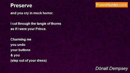 Dónall Dempsey - Preserve