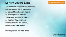 David Harris - Lonely Lovers Lane