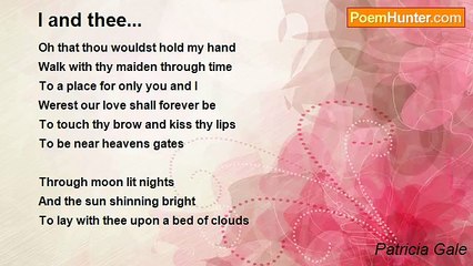 Patricia Gale - I and thee...