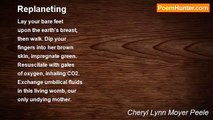 Cheryl Lynn Moyer Peele - Replaneting